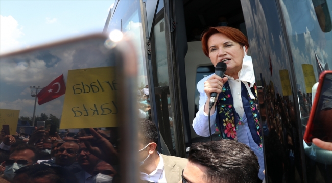 İYİ Parti Genel Başkanı Meral Akşener, Adana'da konuştu: 
