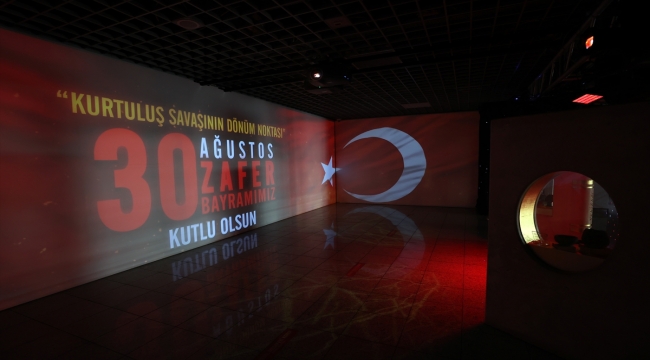 30 Ağustos Zafer Bayramı dijital gösterimle anlatıldı