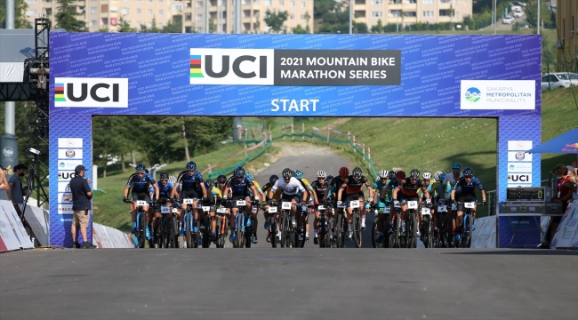 Uluslararası MTB Cup Maraton Serisi Bisiklet Yarışları Sakarya'da yapıldı