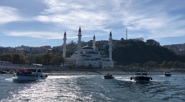 Zonguldak'ta çevreciler deniz kirliliğine dikkati çekti