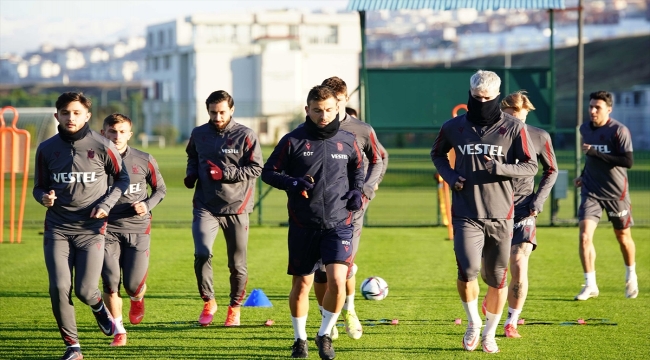 Trabzonspor, GZT Giresunspor maçı hazırlıklarına başladı 